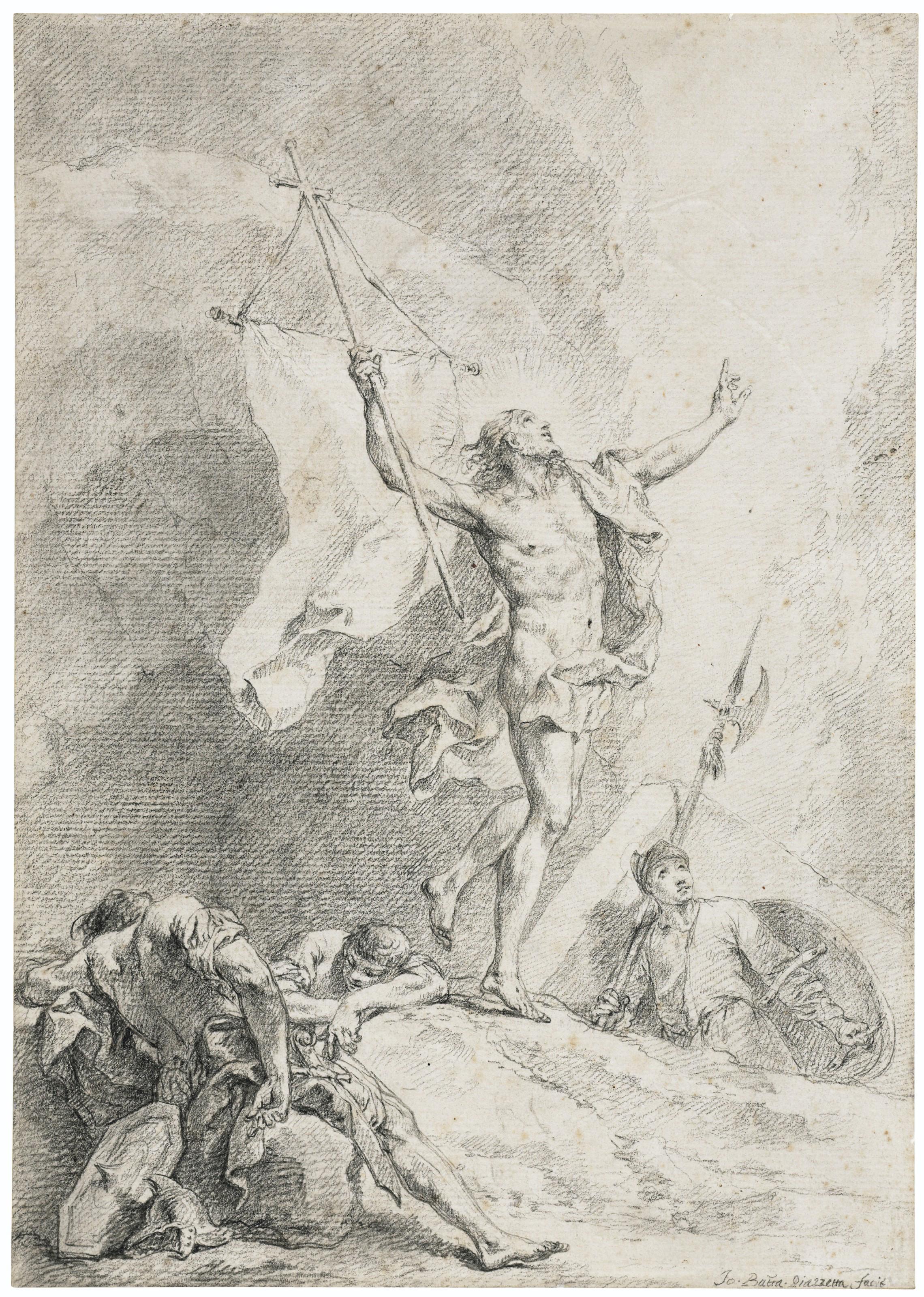 Giovanni Battista Piazzetta - The Resurrection of Christ