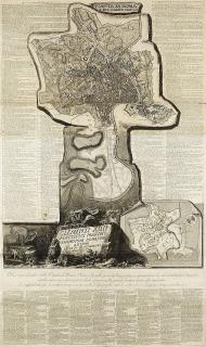 Giovanni Battista Piranesi - 2 Bll.: Pianta di Roma e del Campo Marzo