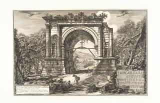 Giovanni Battista Piranesi - 27 Bll. aus: Alcune vedute di archi trionfali, ed altri monumenti