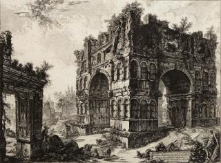 Giovanni Battista Piranesi - 4 Plates, from Views of Rome 4