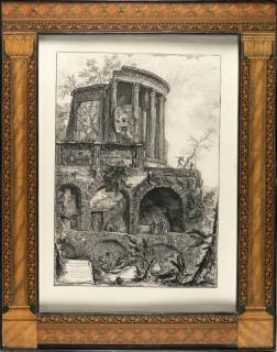 Giovanni Battista Piranesi - Altra Veduta del Tempio della Sibilla in Tivoli