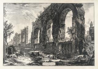 Giovanni Battista Piranesi - Avanzi degl‘ Aquedotti Neroniani (…)