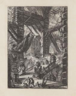 Giovanni Battista Piranesi - Blatt VIII der sechzehnteiligen Folge der \