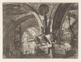 Giovanni Battista Piranesi - Blatt XV der sechzehnteiligen Folge der \