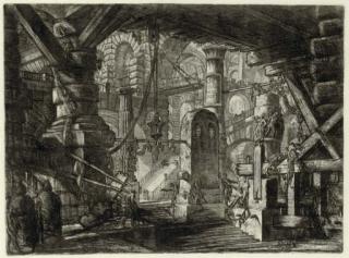 Giovanni Battista Piranesi - Carceri d\'Invenzione (Focillon 24-39; Hind 1-16; Robison 29-44; Wilton-Ely 26-41)