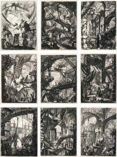 Giovanni Battista Piranesi - Carceri D’Invenzione (Robison 29-44)