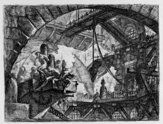 Giovanni Battista Piranesi - Carceri d\'Invezione (F. 24-39; H. 1-16; R. 29-44; W.E. 26-41)