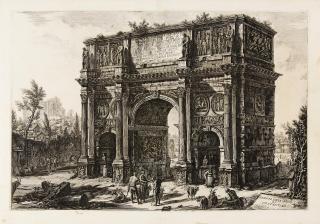 Giovanni-Battista Piranesi - Sechs Radierungen