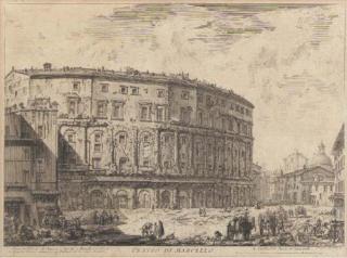 Giovanni Battista Piranesi - Teatro di Marcello (Wilton-Ely 157)