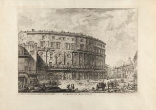Giovanni Battista Piranesi - Teatro di Marcello.