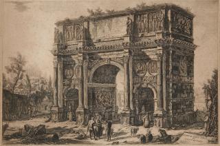 Giovanni Battista Piranesi - The Arch of Constantine, 1771