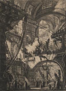 Giovanni Battista Piranesi - The Smoking fire