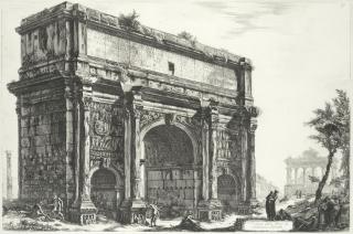 Giovanni Battista Piranesi - Three etchings from the \'Views of Rome\'