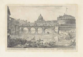 Giovanni Battista Piranesi - Three Plates From: Vedute Di Roma (H. 29, 31, 81; W.-E. 156, 180, 214)