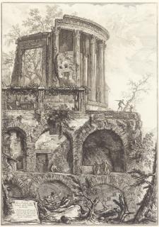 Giovanni Battista Piranesi - Three plates, from Vedute di Roma