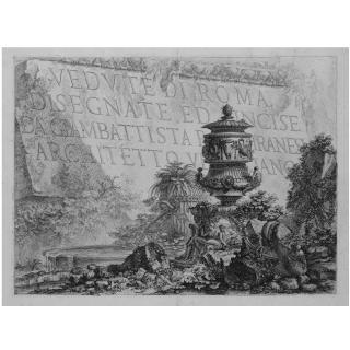 Giovanni Battista Piranesi - Title Page; S. Lorenza Fuori Le Mura; And The Palazzo Dell\' Accademia Di Francia (H. 1, 12, 24)