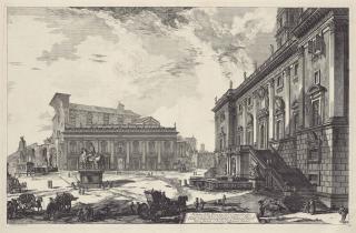 Giovanni Battista Piranesi - Veduta Della Piazza Del Campidoglio