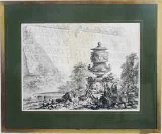 Giovanni Battista Piranesi - Veduta dell\'Arco di Tito; and two companion prints