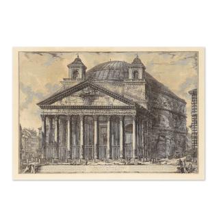 Giovanni Battista Piranesi - Vue du Panthéon d\'Agrippa, 1761