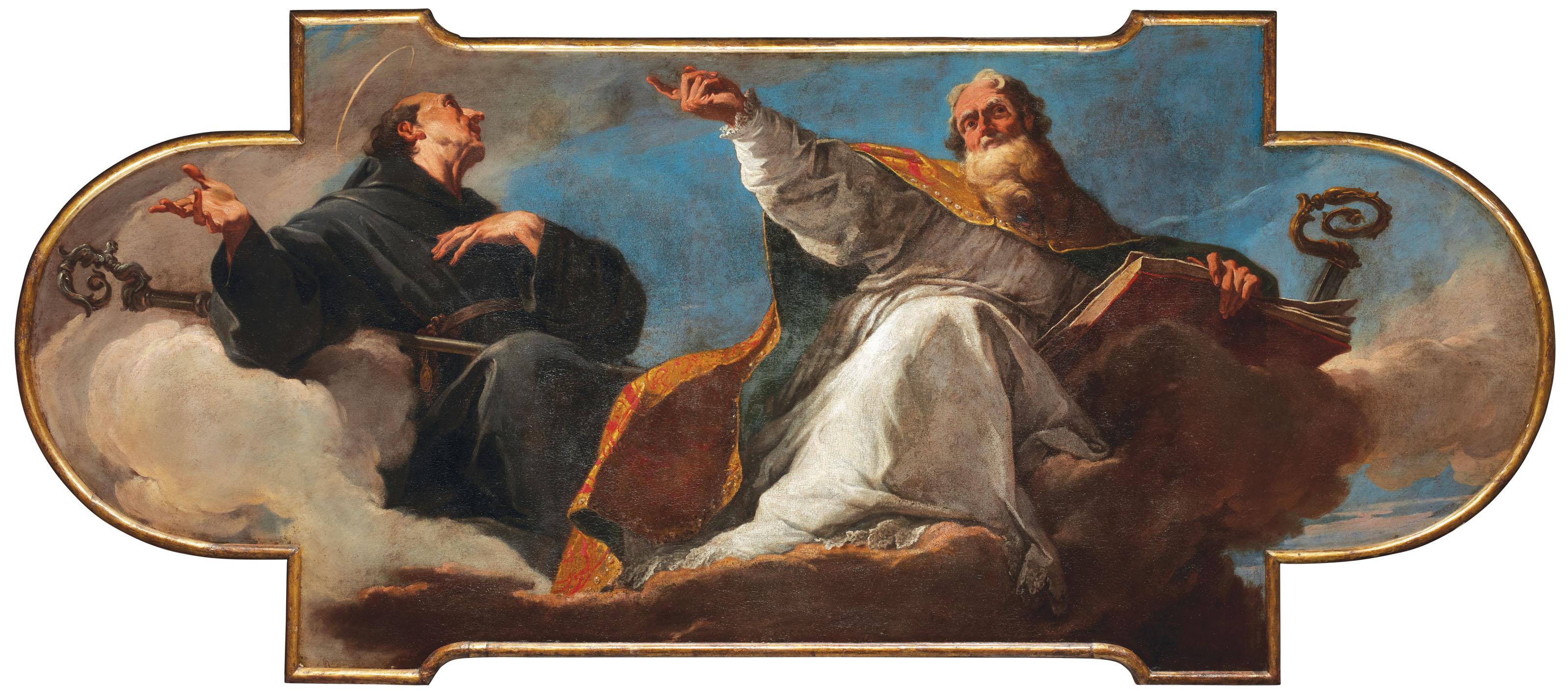 Giovanni Battista Pittoni - Deux saints évêques