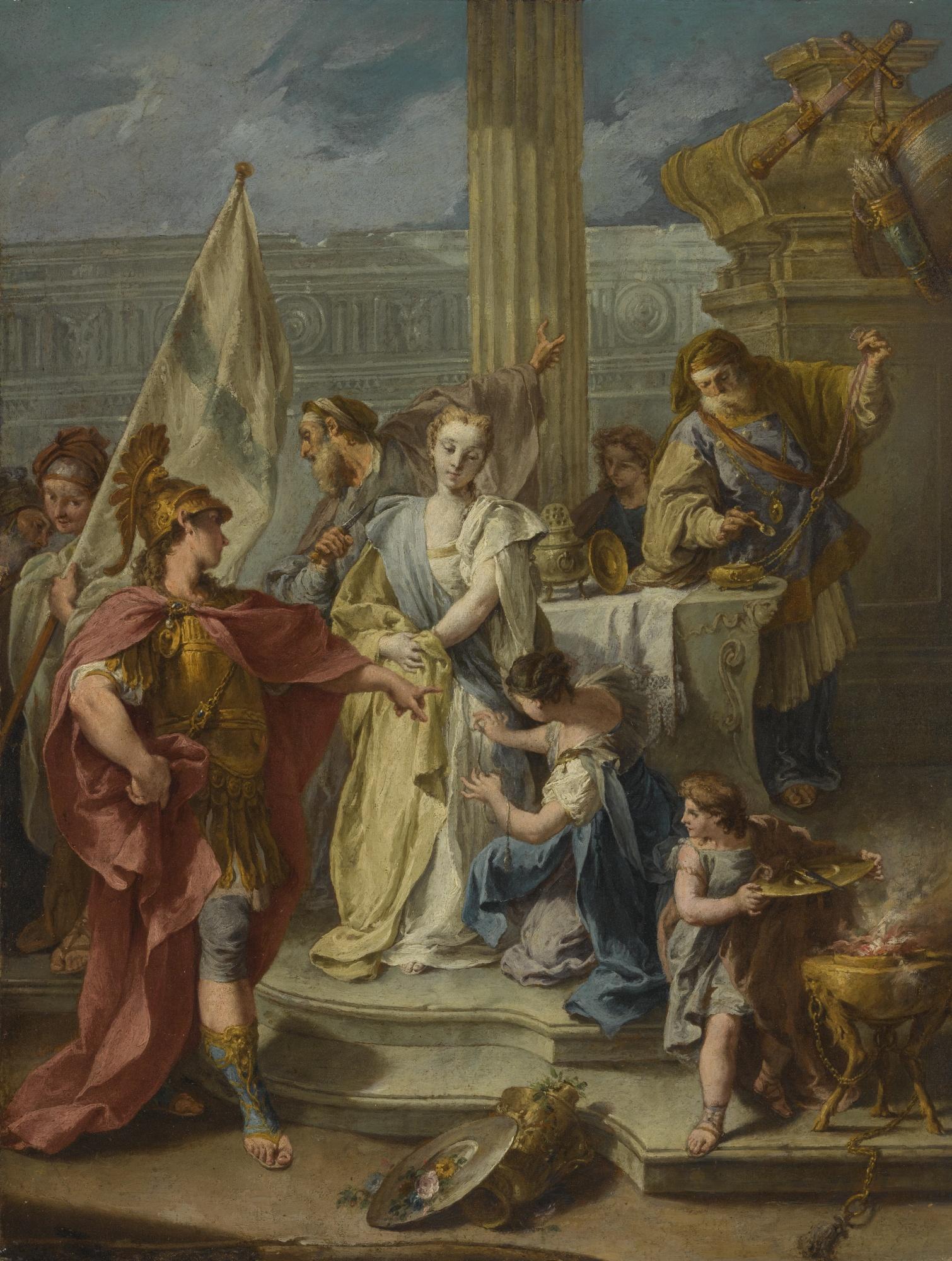 Giovanni Battista Pittoni - The Sacrifice Of Polyxena