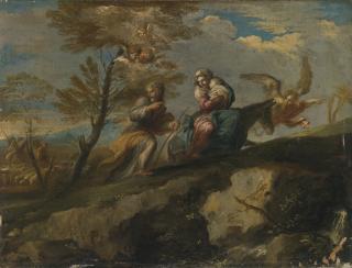 Giovanni Battista Ranieri Del Pace - The Flight Into Egypt
