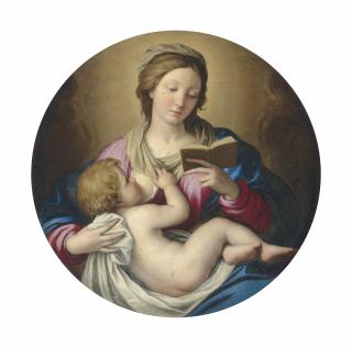 Giovanni Battista Salvi, Called Sassoferrato - The Madonna and Child