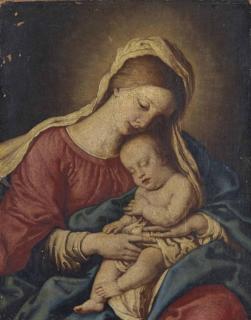 Giovanni Battista Salvi, Il Sassoferrato - Vierge à l\'Enfant