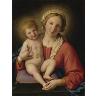 Giovanni Battista Salvi - Madonna And Child