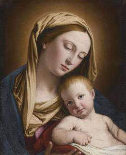 Giovanni Battista Salvi - Madonna And Child