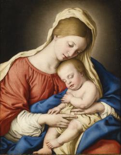 Giovanni Battista Salvi - Madonna And Child