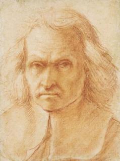 Giovanni Battista Salvi - Self-Portrait, Bust-Length