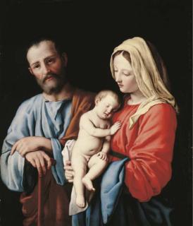 Giovanni Battista Salvi - The Holy Family