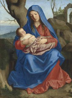 Giovanni Battista Salvi - The Madonna and Child