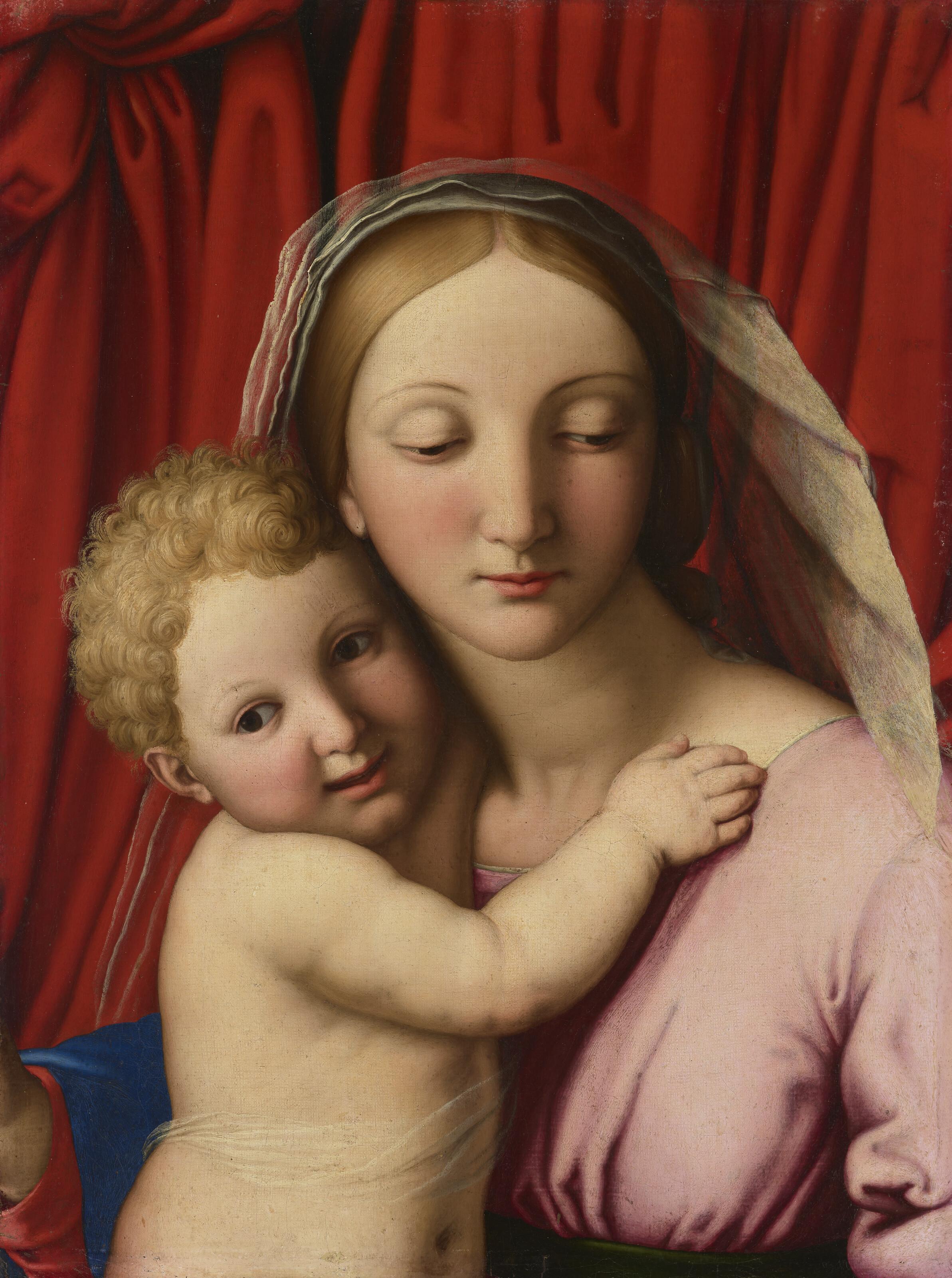 Giovanni Battista Salvi - The Madonna and Child