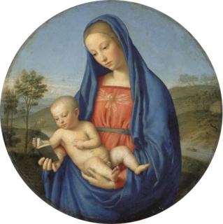 Giovanni Battista Salvi - The Madonna and Child