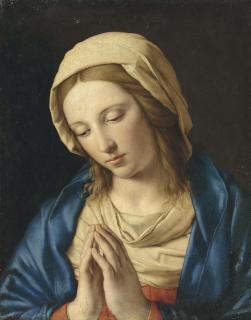 Giovanni Battista Salvi - The Madonna at Prayer