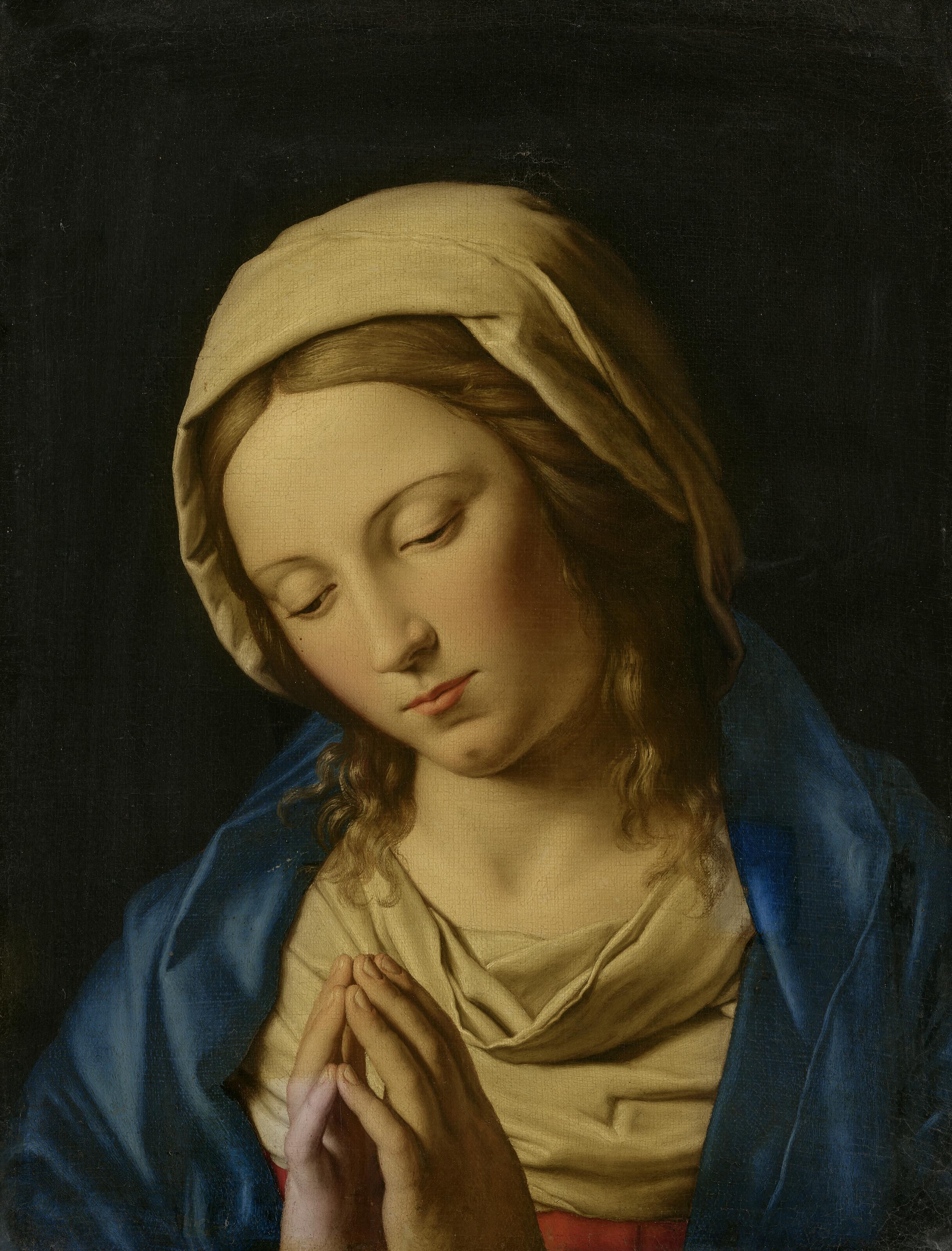 Giovanni Battista Salvi - The Madonna at Prayer