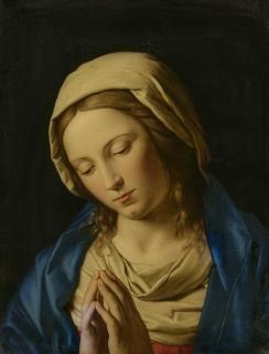 Giovanni Battista Salvi - The Madonna at Prayer