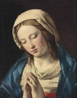 Giovanni Battista Salvi - The Madonna at Prayer