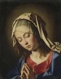 Giovanni Battista Salvi - The Madonna at prayer