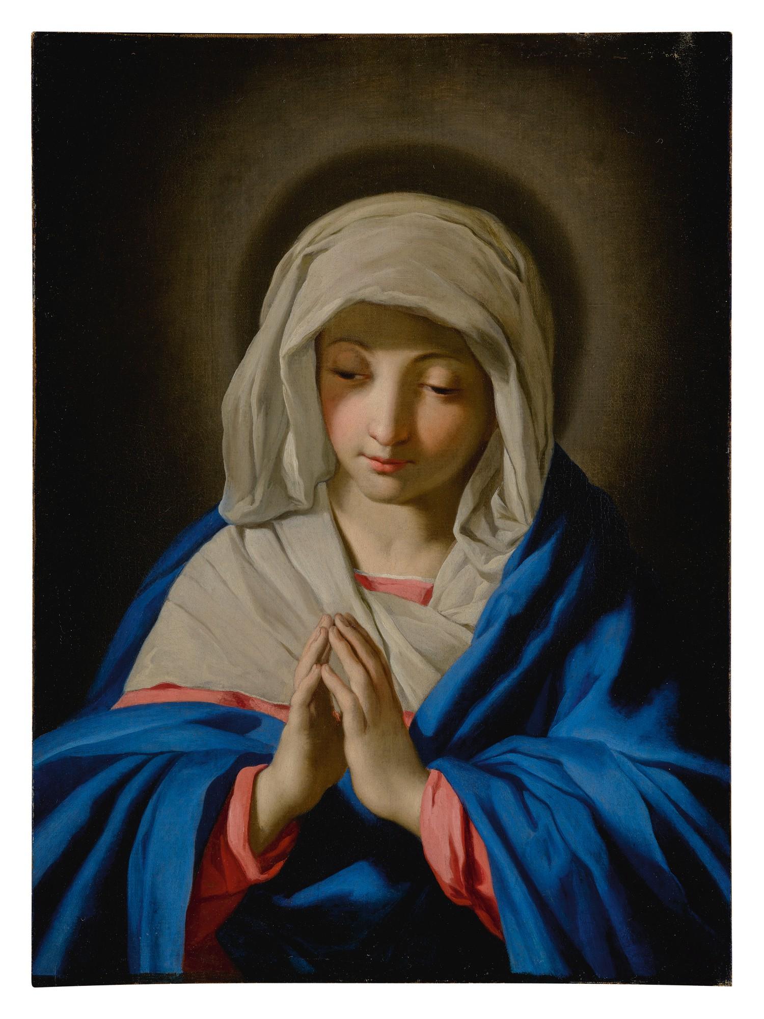 Giovanni Battista Salvi - The Madonna in prayer