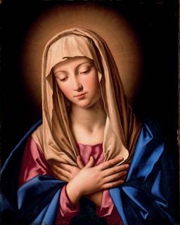 Giovanni Battista Salvi - The Madonna in prayer