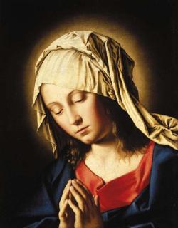 Giovanni Battista Salvi - The Virgin in Prayer