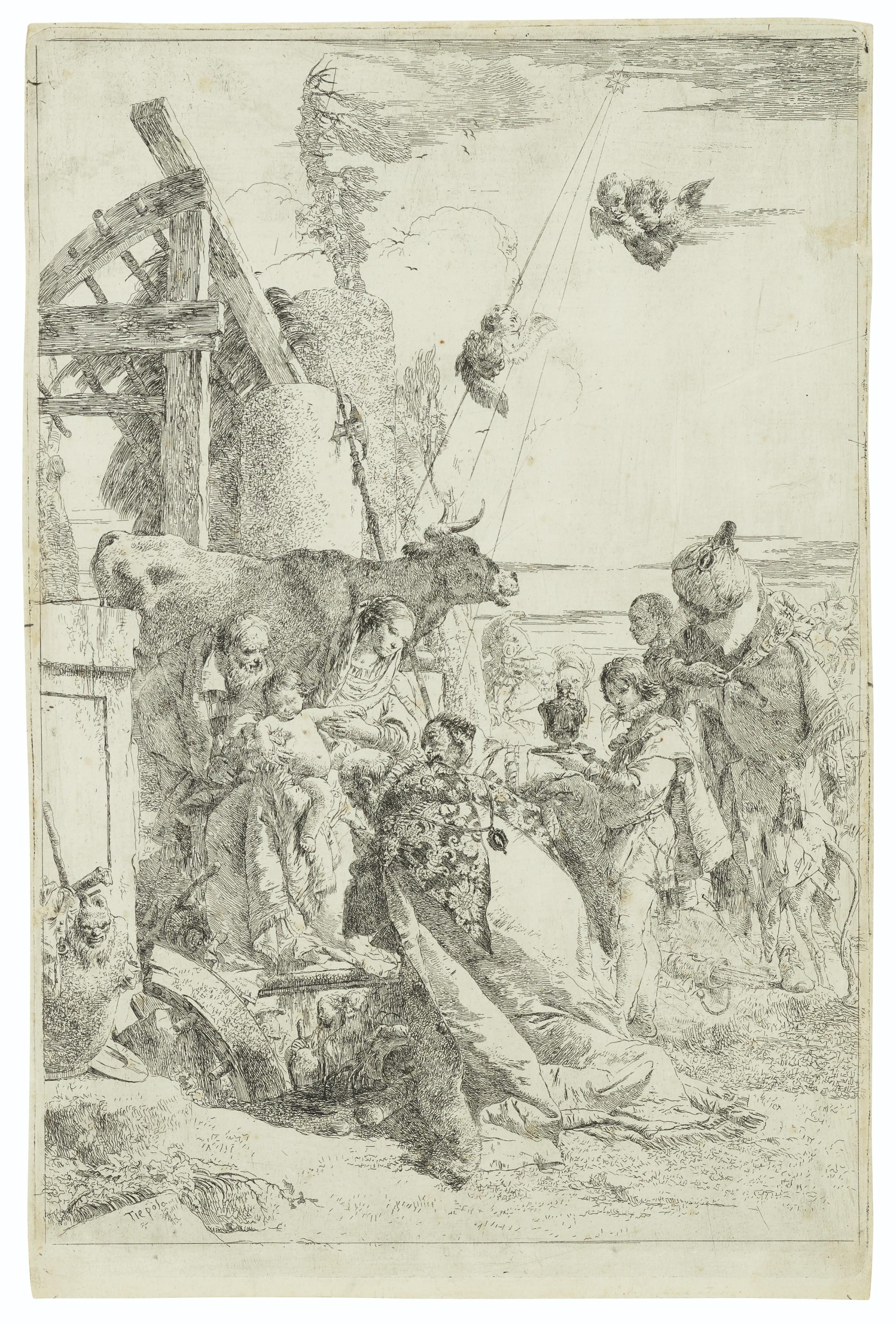 Giovanni Battista Tiepolo - Adoration of the Magi