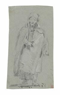 Giovanni Battista Tiepolo - Portrait D\'Un Oriental Au Turban