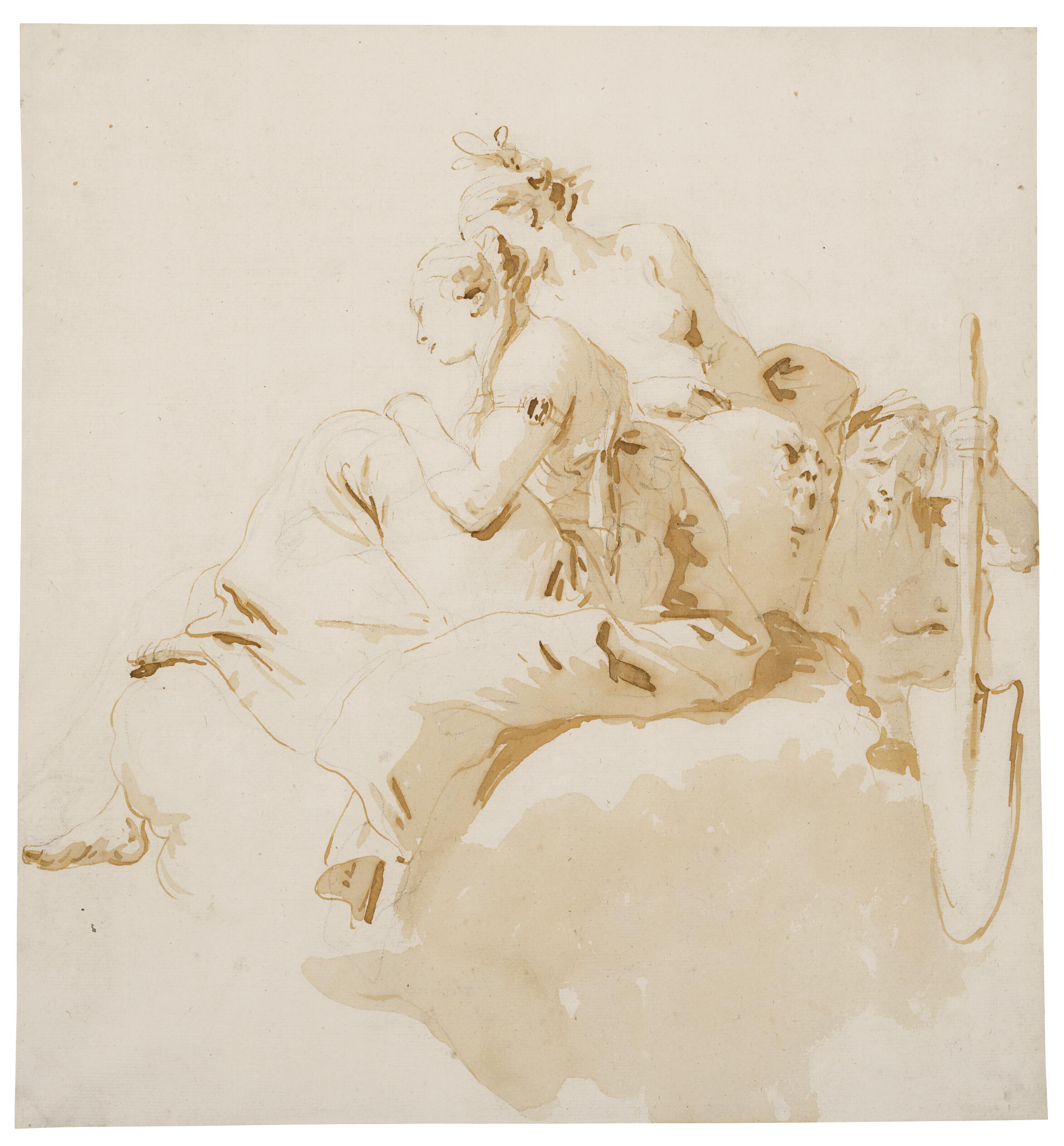 Giovanni Battista Tiepolo - Sole Figure Per Soffitti