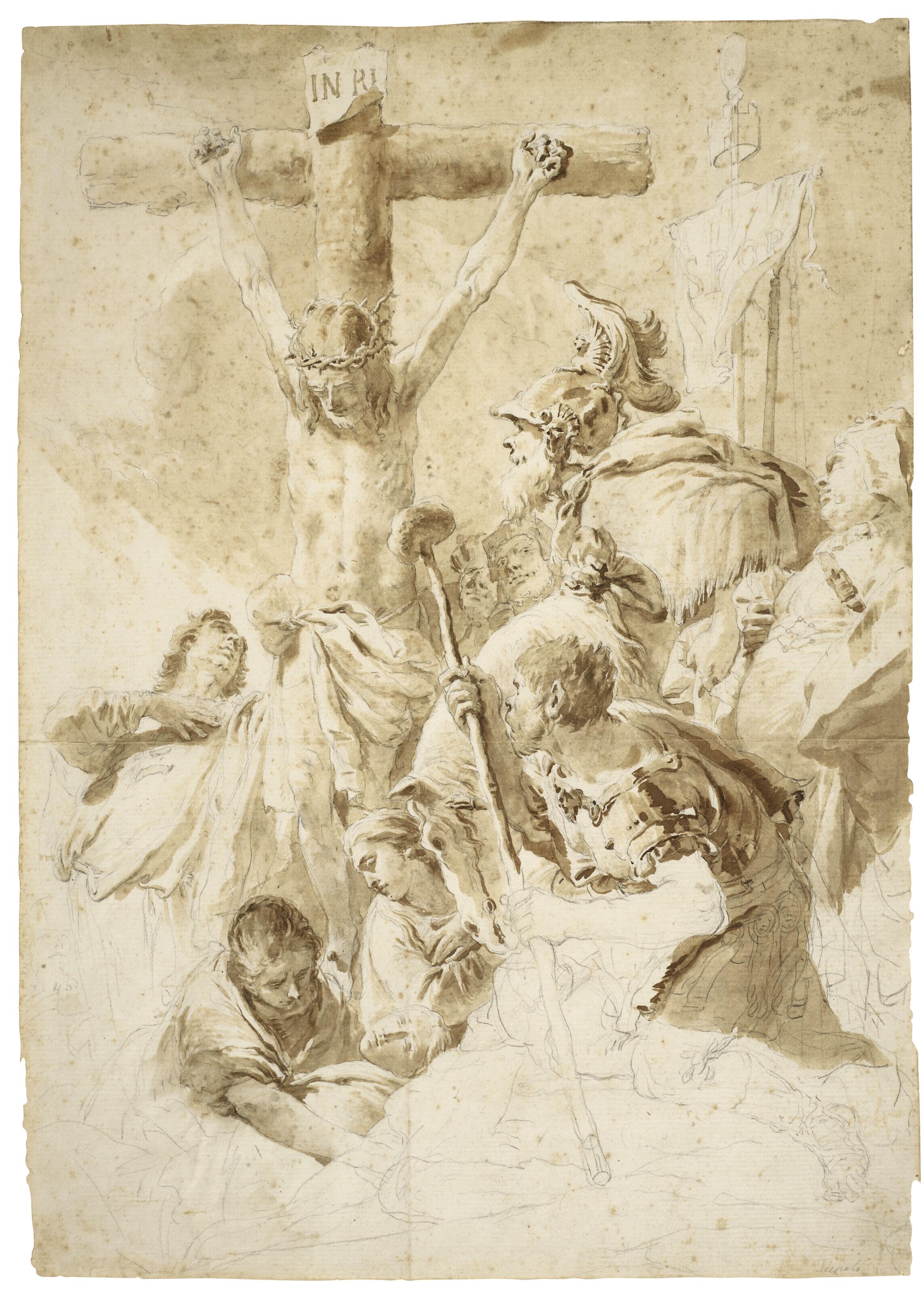 Giovanni Battista Tiepolo - The Crucifixion of Christ