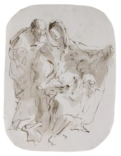 Giovanni Battista Tiepolo - The Holy Family
