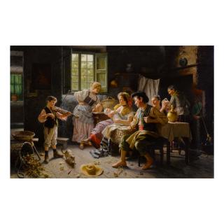 Giovanni Battista Torriglia - Admiring The Baby